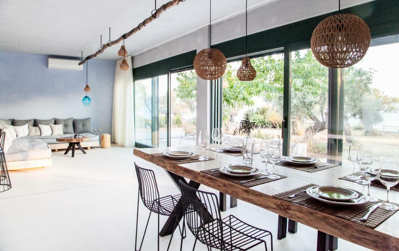 Beach Front Villa Melani Μυτιλήνη Εξωτερικό φωτογραφία
